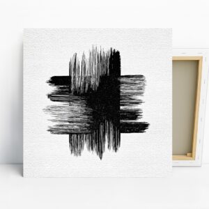 Dynamic Brushstroke Art