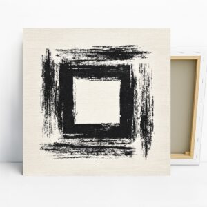 Brushstroke Square Art