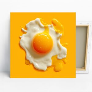 Sunny Side Up Egg Art