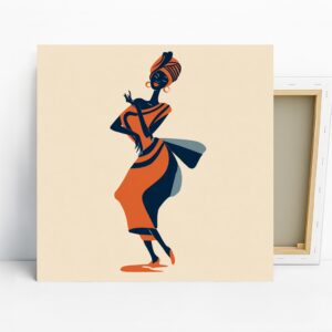 African Woman Dance Art