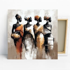 African Women Elegance Art