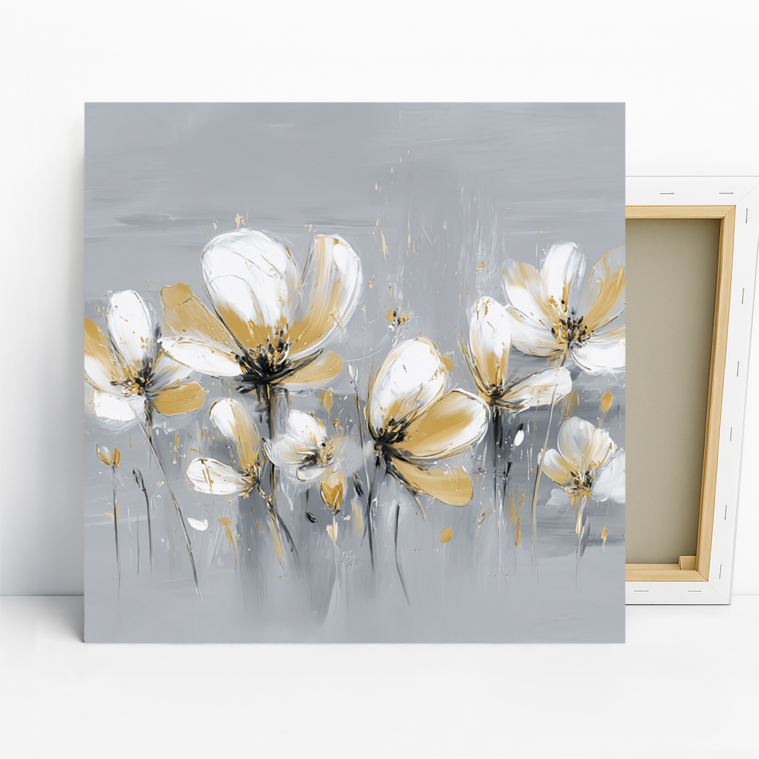 Golden Bloom Art
