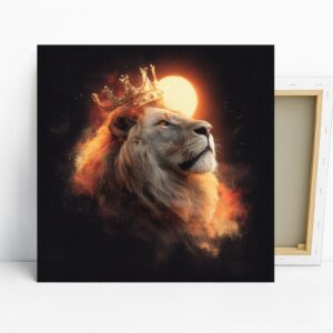 Lion King Crown Art
