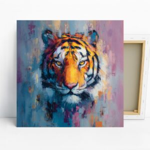 Colorful Tiger Art