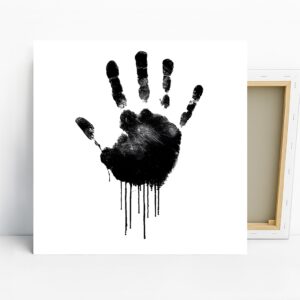 Dripping Handprint Art