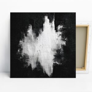Monochrome Burst Art