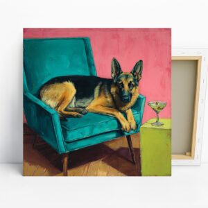 German Shepherd Art