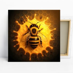 Bee Honeycomb Art