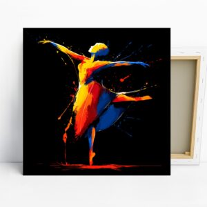 Vibrant Dancer Art