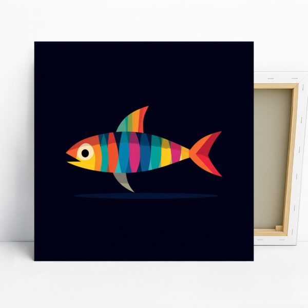 Rainbow Fish Art