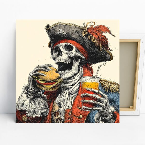 Pirate Skeleton Art