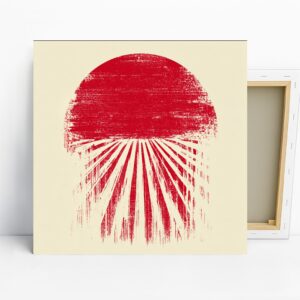Rising Sun Rays Art