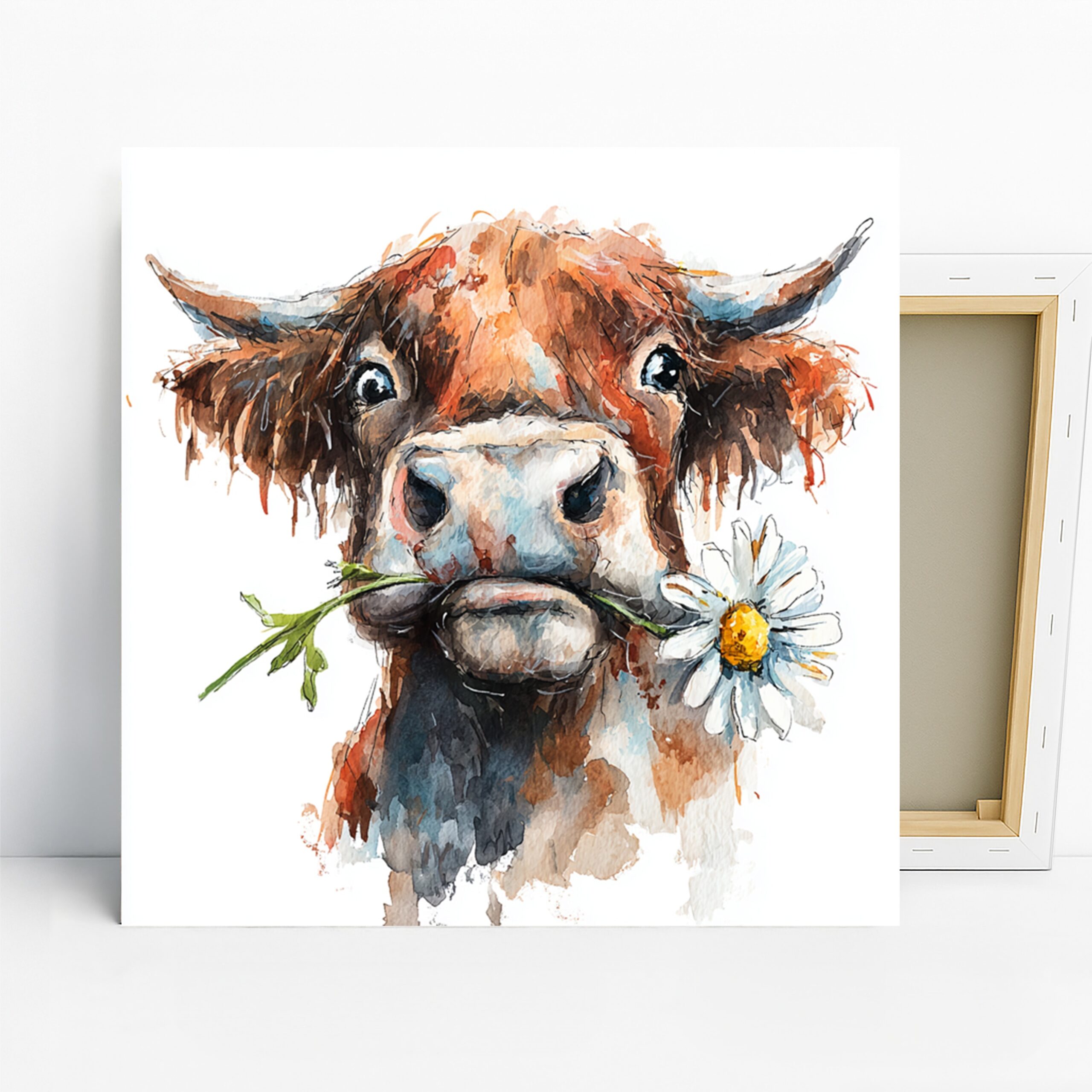 1.jpg Highland Cow Art