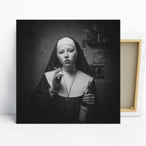 Rebellious Nun Art