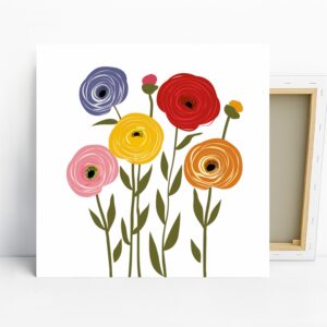 Colorful Ranunculus Bouquet