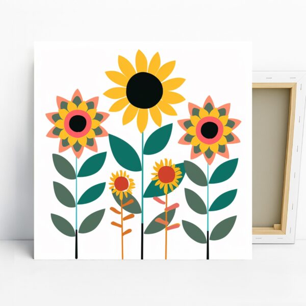Cheerful Sunflower Garden Art