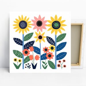 Sunflower Garden Art