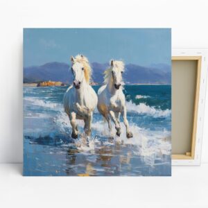 Horse Beach Art