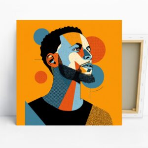 Vibrant Portrait Art