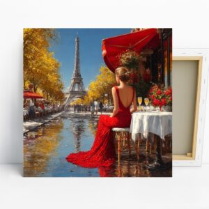 Parisian Cafe Art