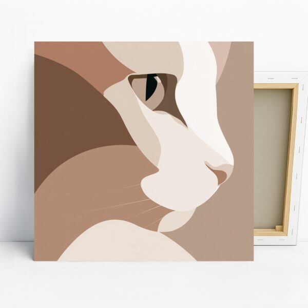 Cat Face Art