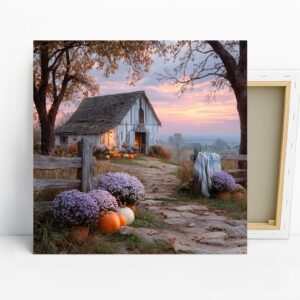 Autumn Barn Art