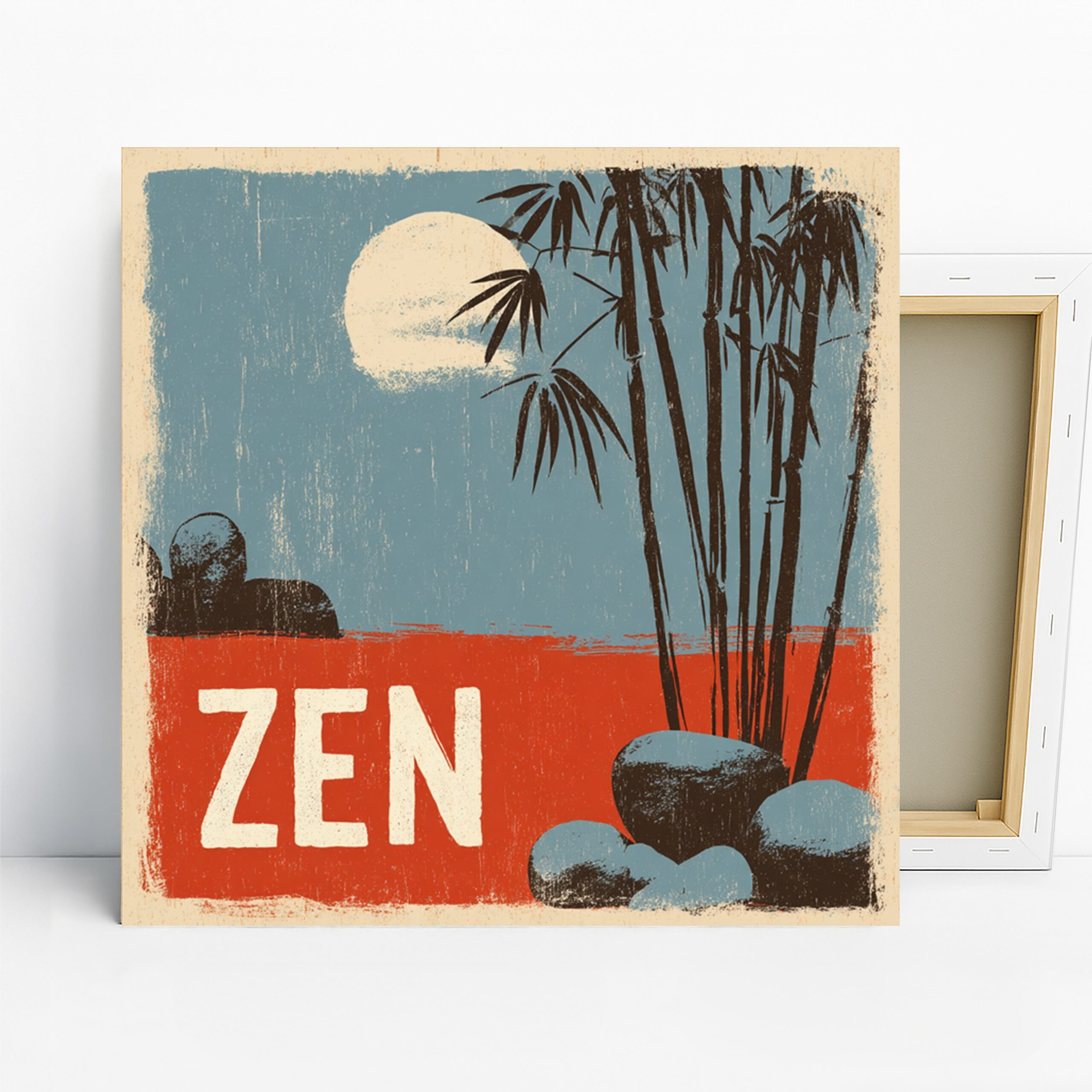 1.jpg Zen Bamboo Moon Art