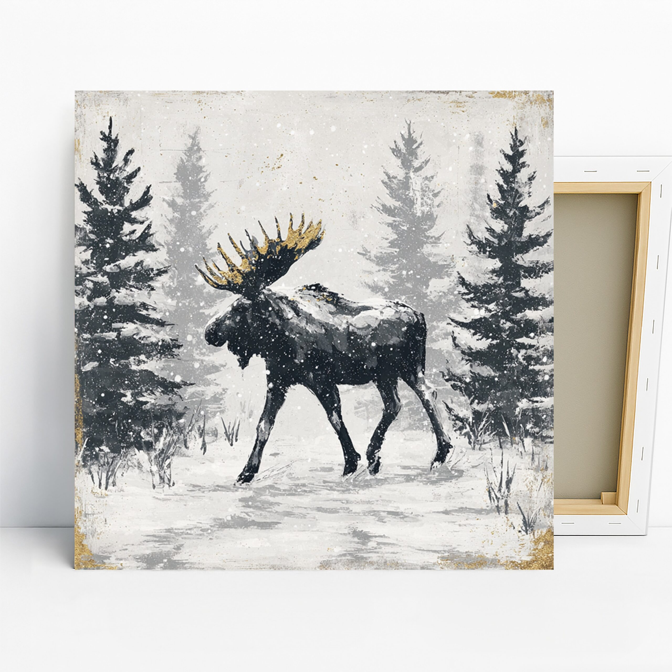 1.jpg Moose Wall Art