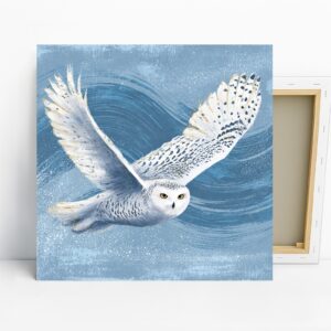 Snow Owl Art