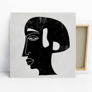 Abstract Face Art