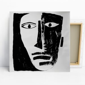 Abstract Face Art