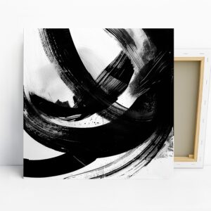 Dynamic Brushstroke Art