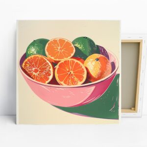 Citrus Bowl Art