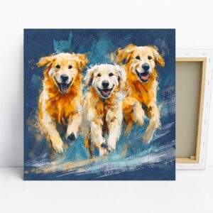 Golden Retriever Art