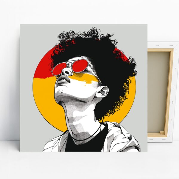 Afro Sunglasses Art