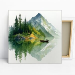 Mountain Lake Art