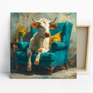 Highland Cow Art