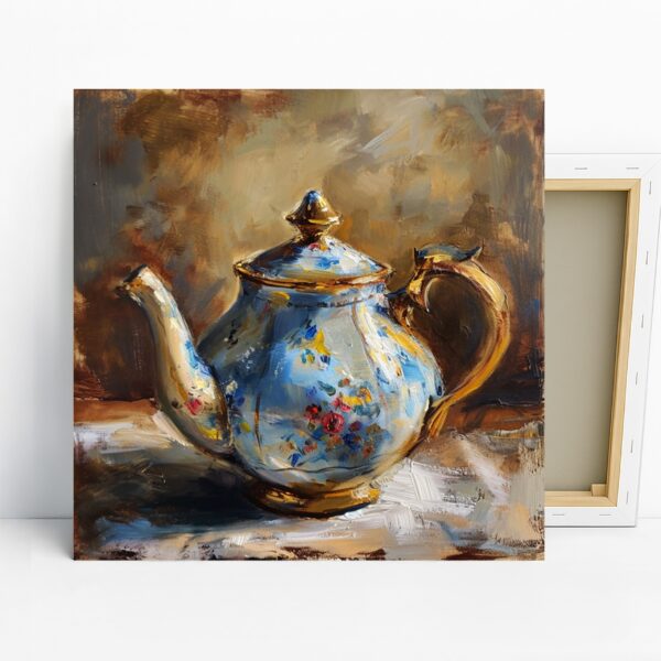 Elegant Teapot Art