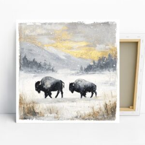 Bison Art