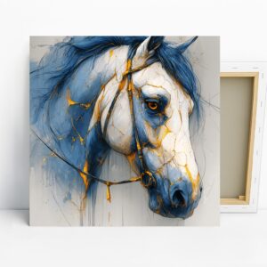Blue Horse Art