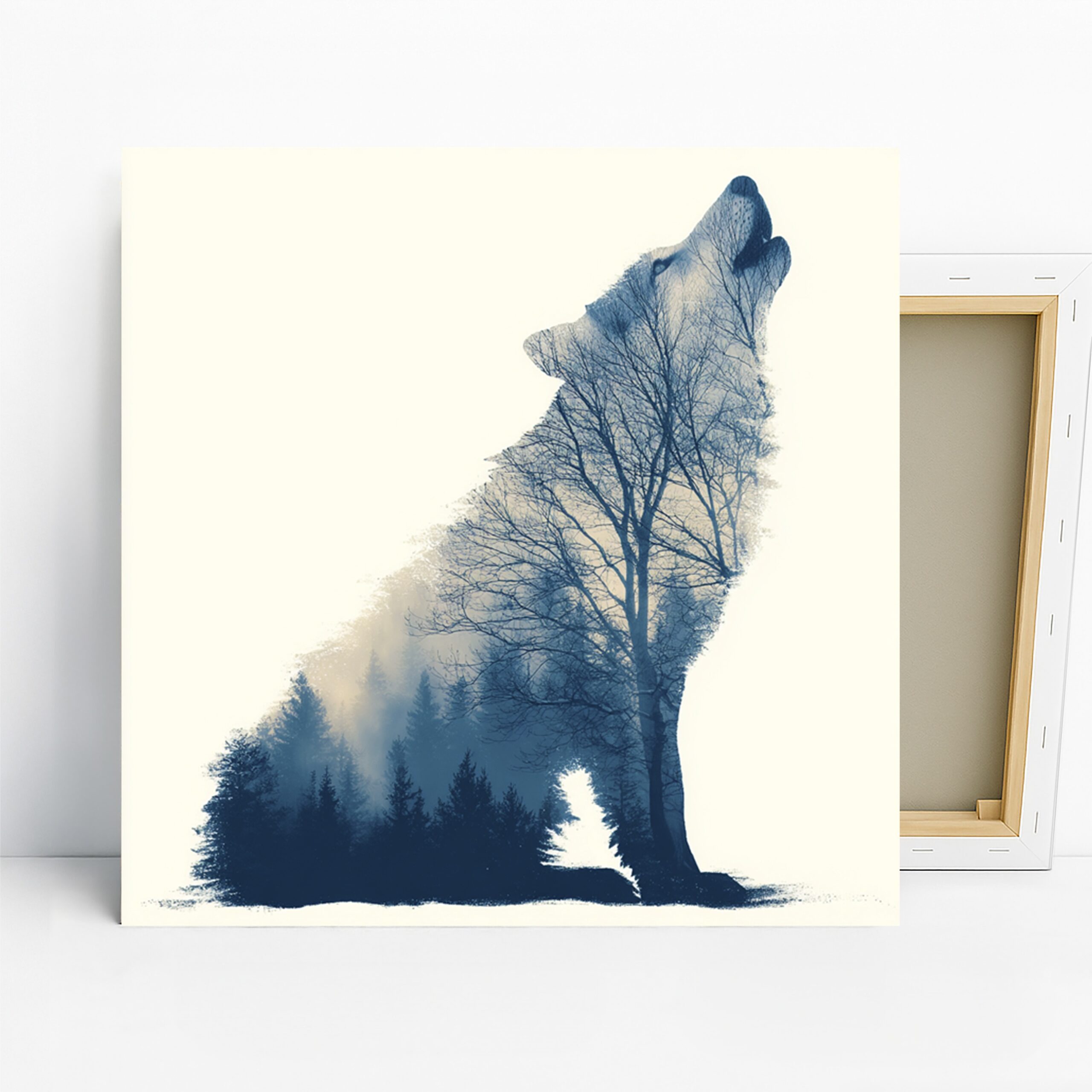 1.jpg Wolf Forest Art