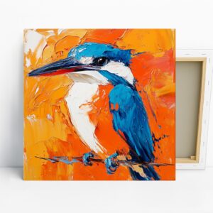 Kingfisher Bird Art