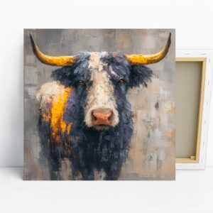 Highland Cow Art