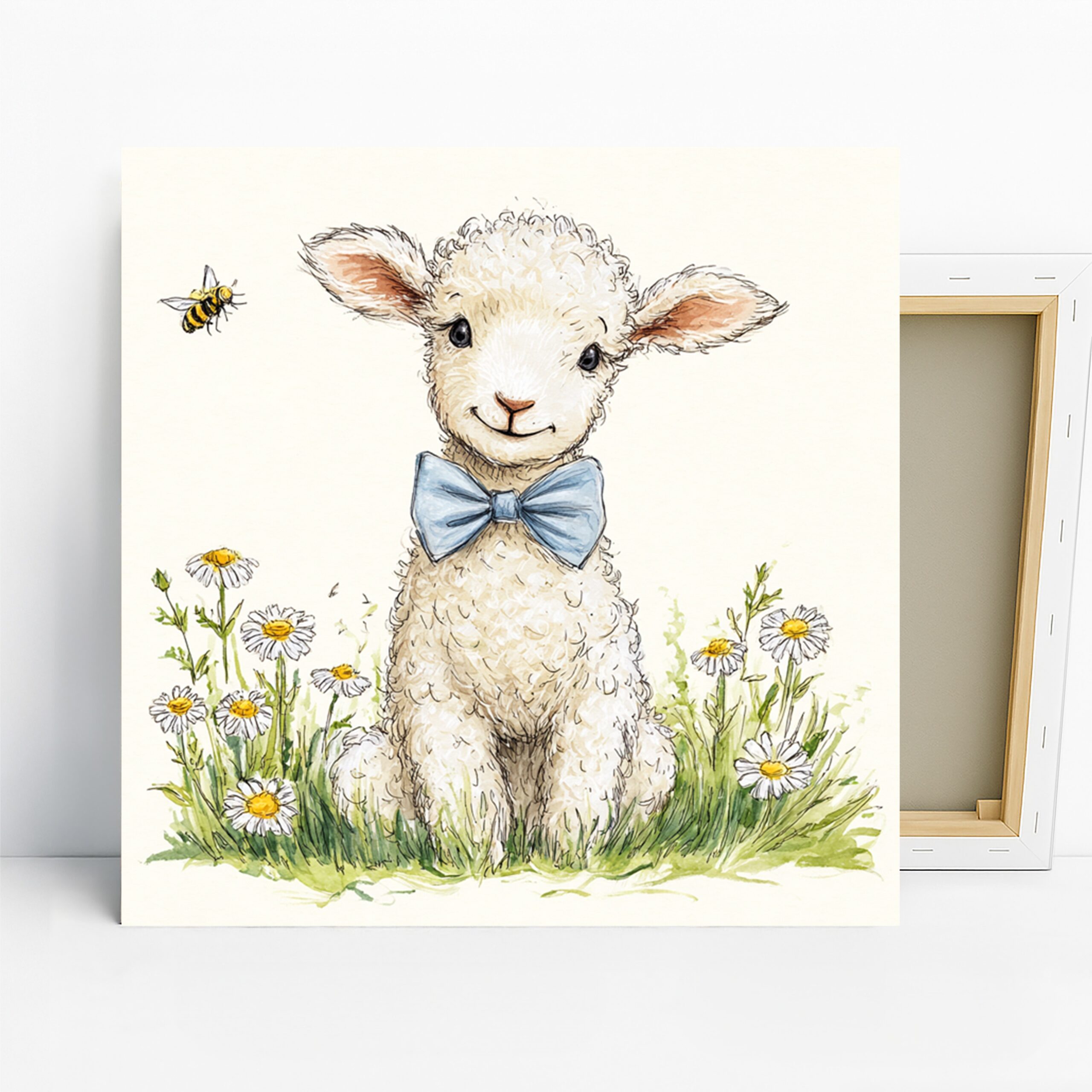 1.jpg Lamb Bow Tie Art