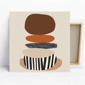 Stacked Shapes Art