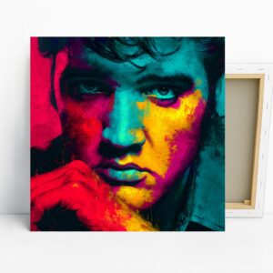 Vibrant Face Portrait Art