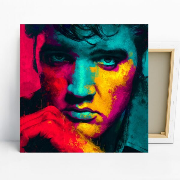 Vibrant Face Portrait Art