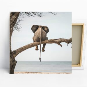 Elephant Tree Branch Art
