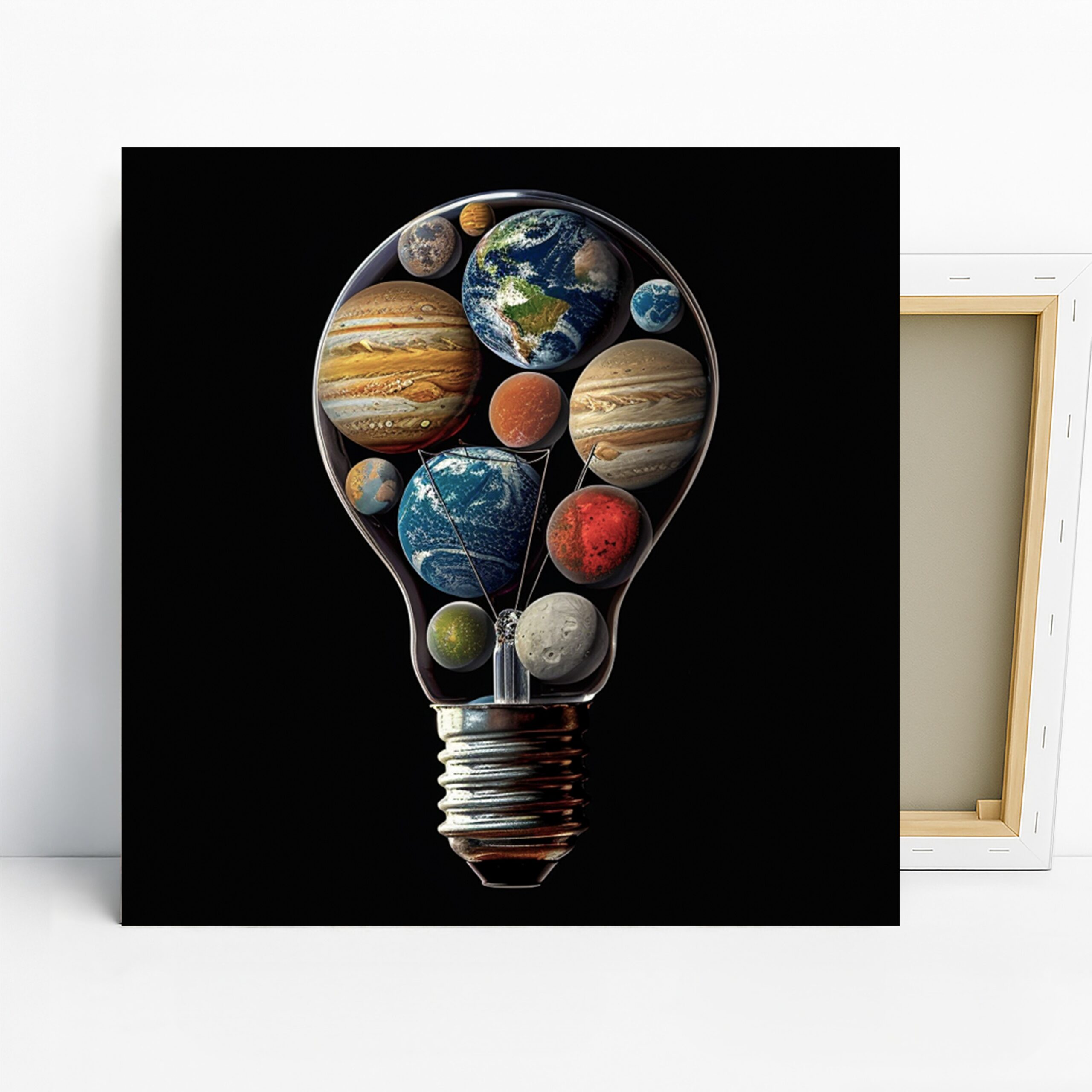 1.jpg Solar System Lightbulb Art