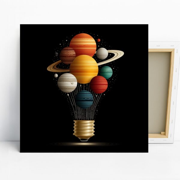 Solar System Light Bulb